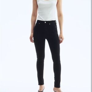 H&M High Waist Black Skinny Jeans
